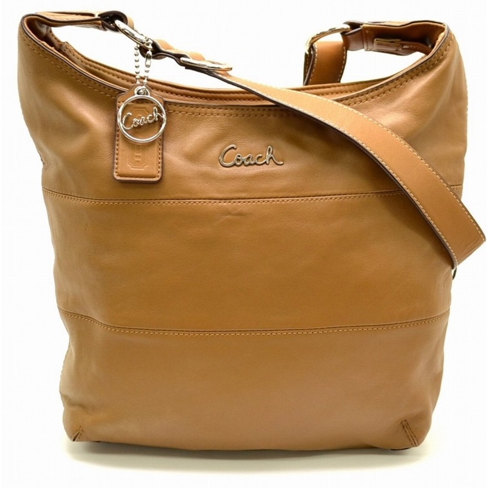 Coach Leather Hobo Bag
